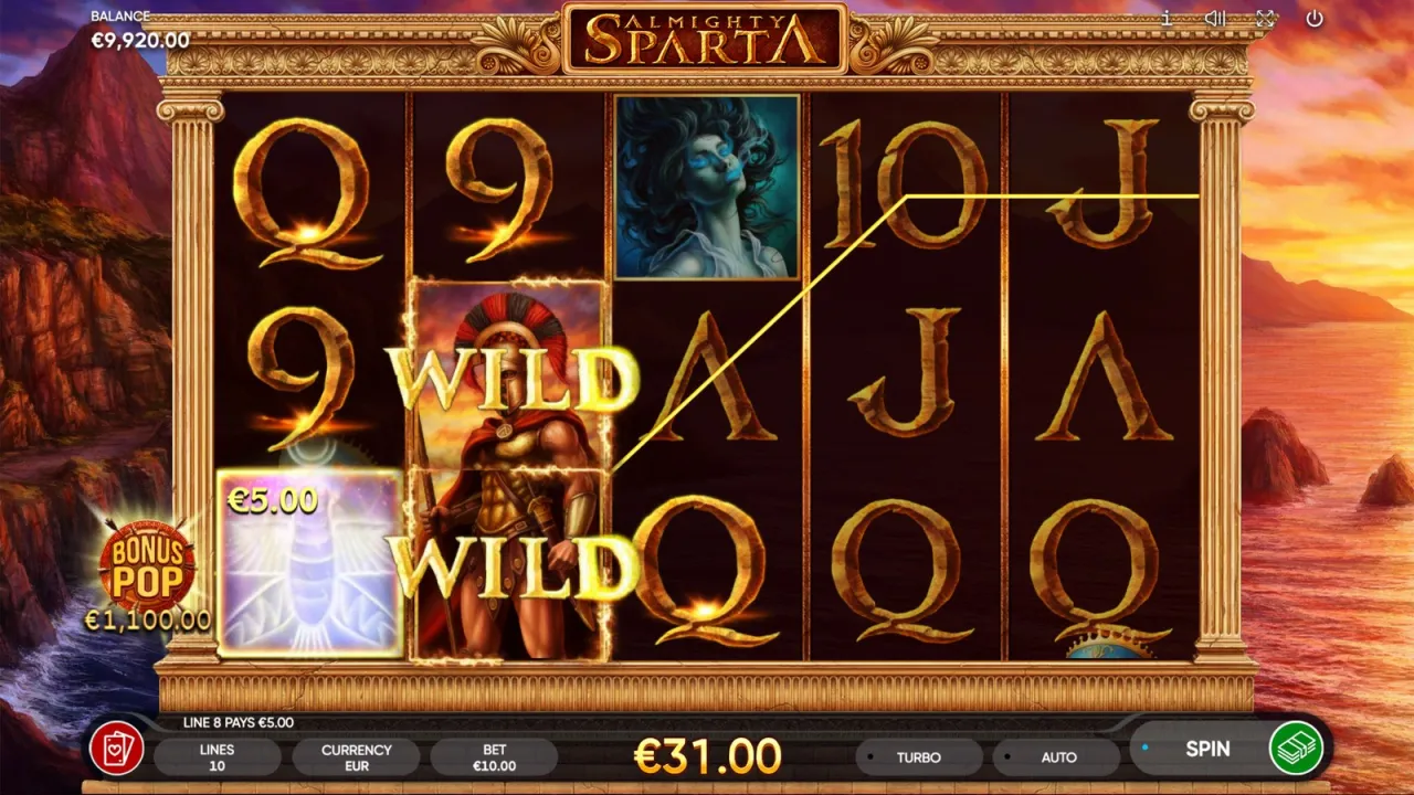 Almighty Sparta slot