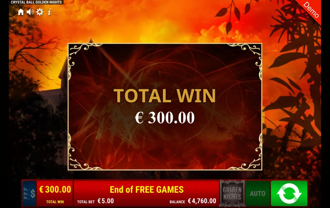 Crystal Ball Golden Nights Bonus slot