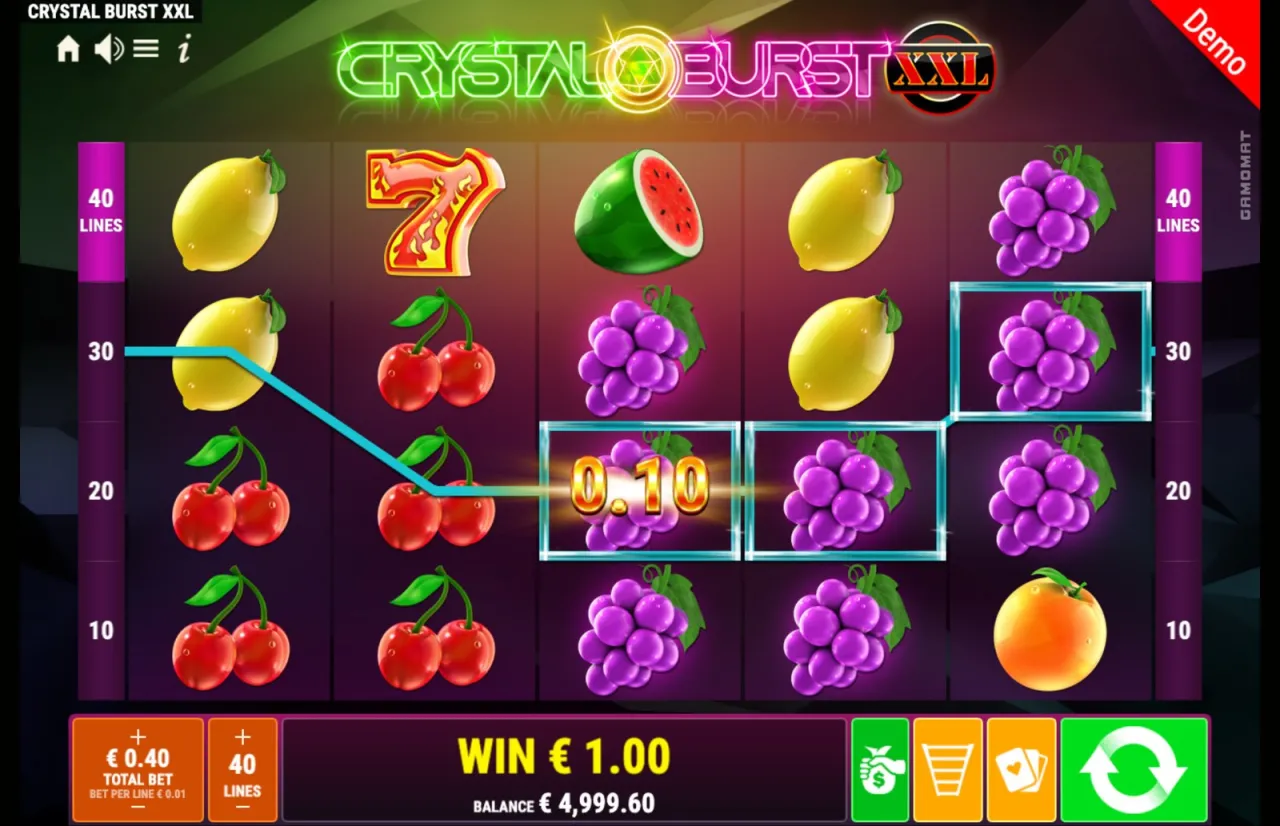 Crystal Burst XXL slot