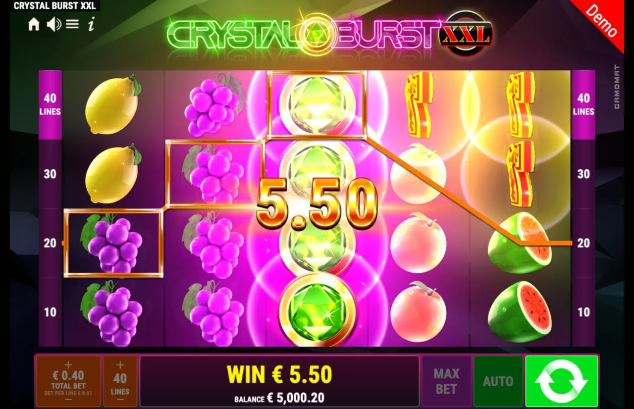 Crystal Burst XXL slot