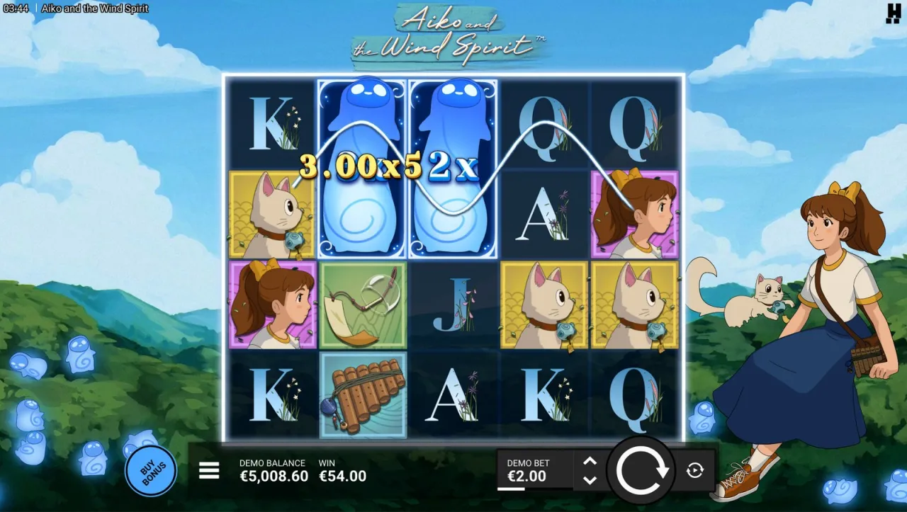 Aiko and the Wind Spirit slot