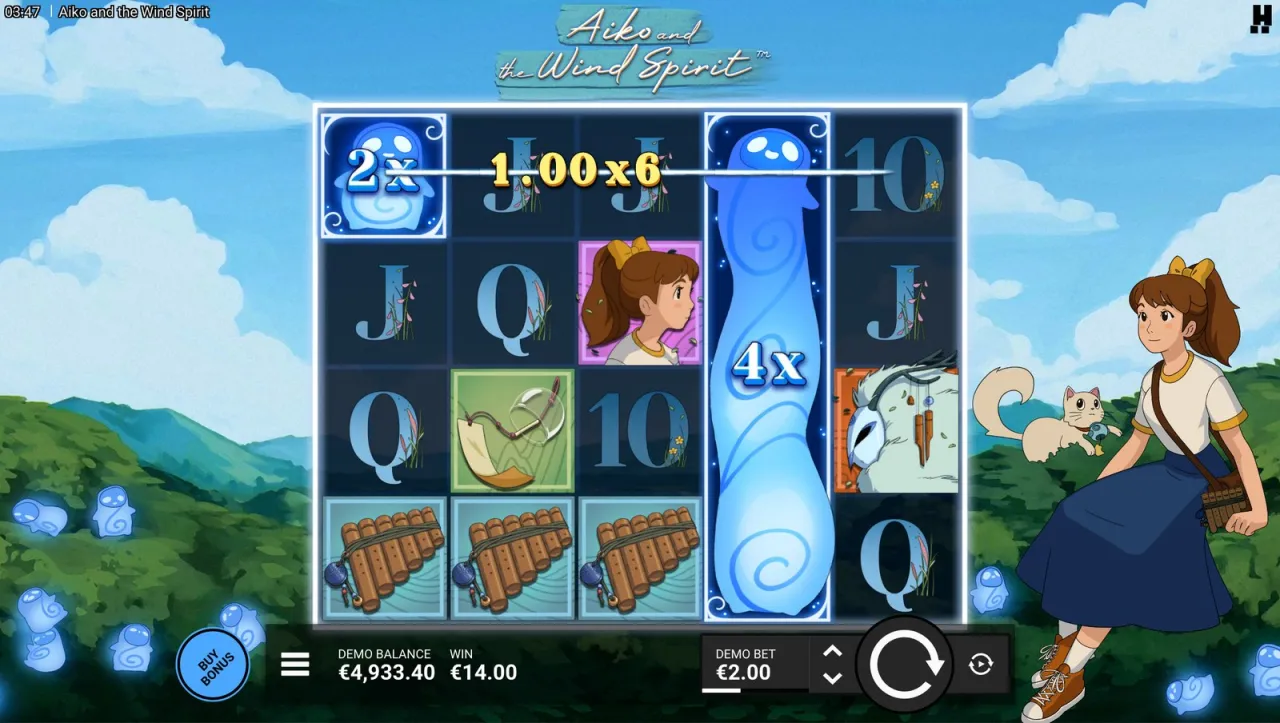 Aiko and the Wind Spirit slot