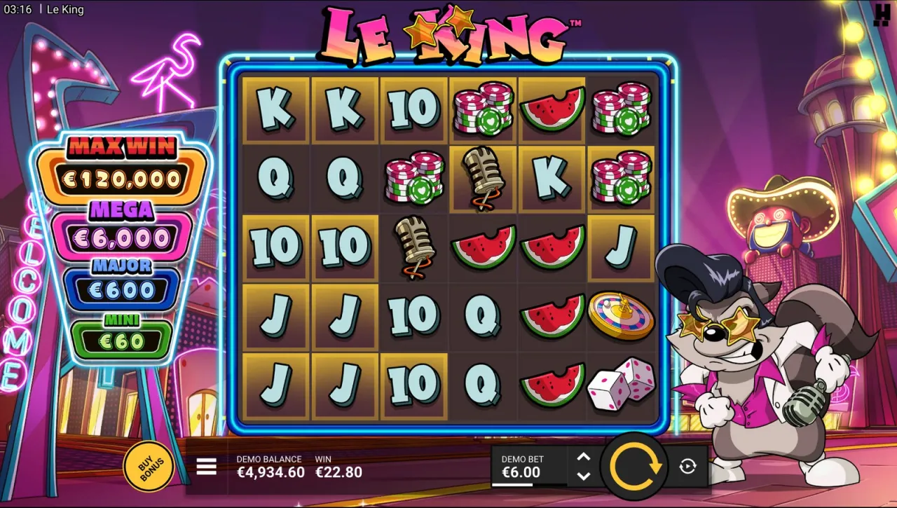 Le King slot