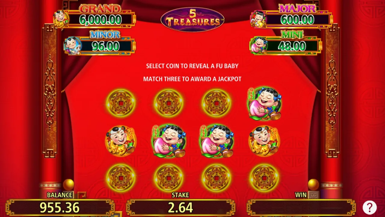 5 Treasures slot