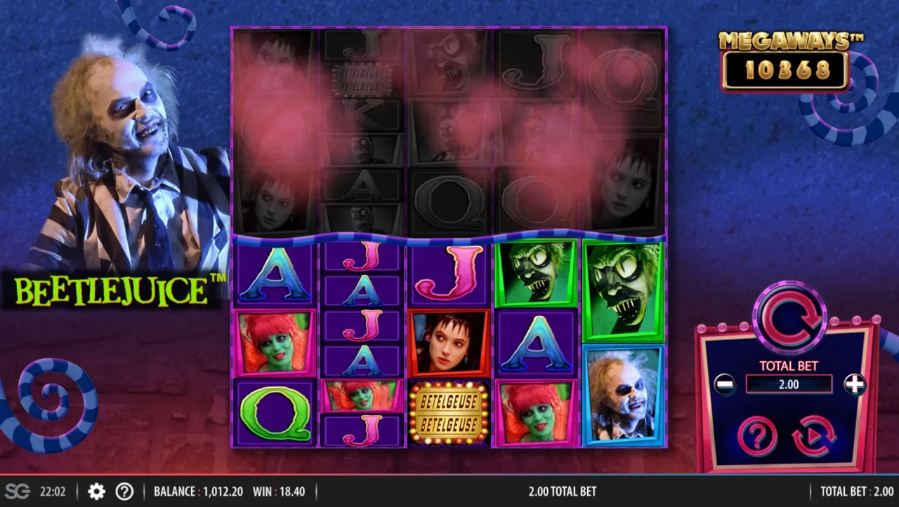 Beetlejuice Megaways slot