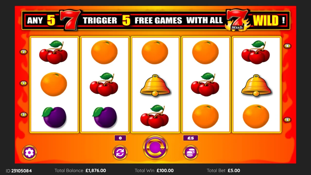 Bonus Sevens Wild slot