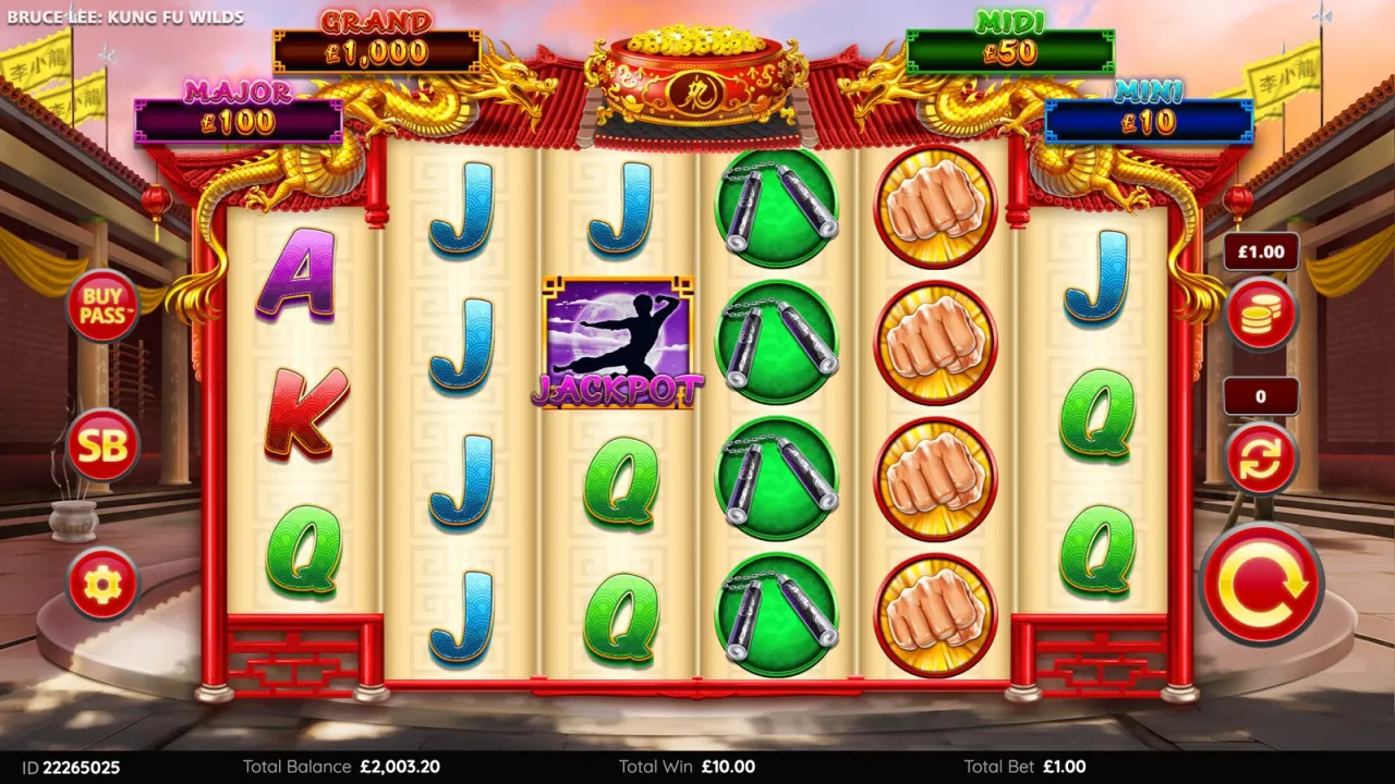 Bruce Lee Kung Fu Wilds slot