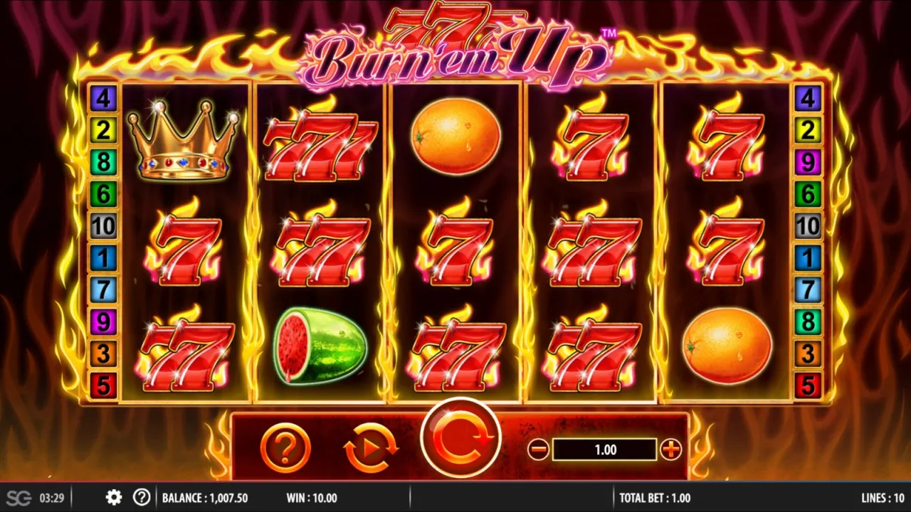 Burn 'em Up slot