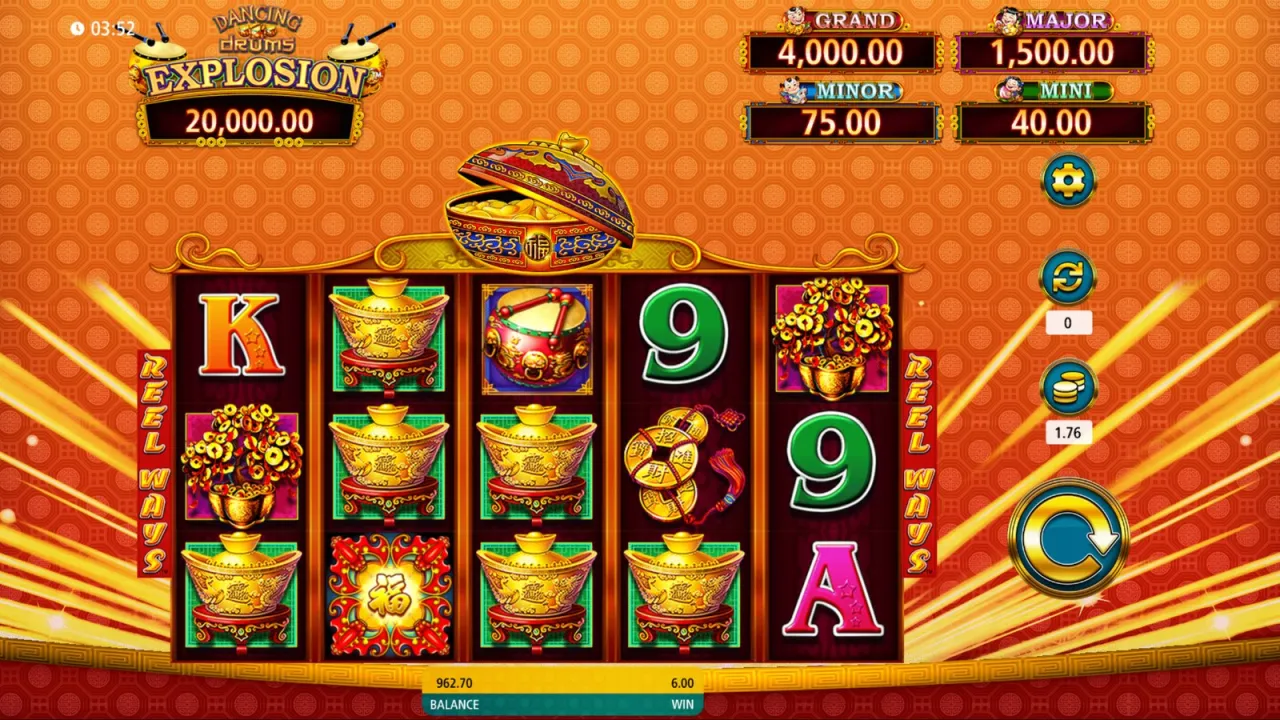 Dancing Drums Explosion slot