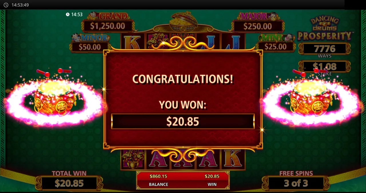 Congratulations panel closing the bought round at $20.85