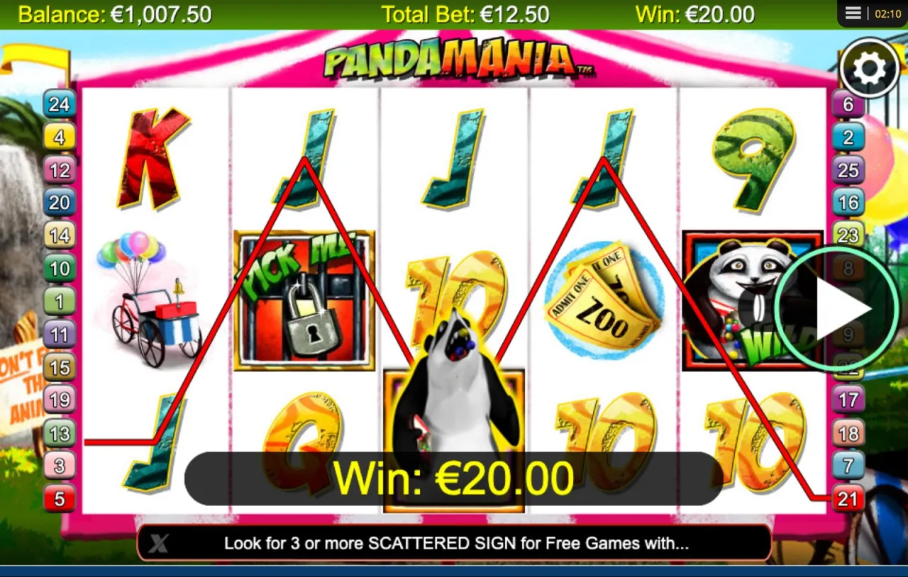Pandamania slot