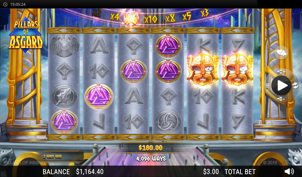 Pillars of Asgard slot