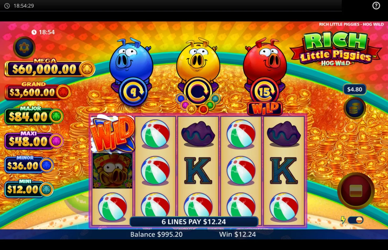 Rich Little Piggies Hog Wild slot
