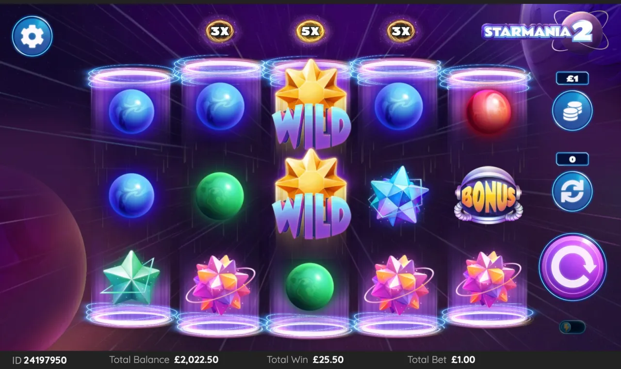 Starmania 2 slot