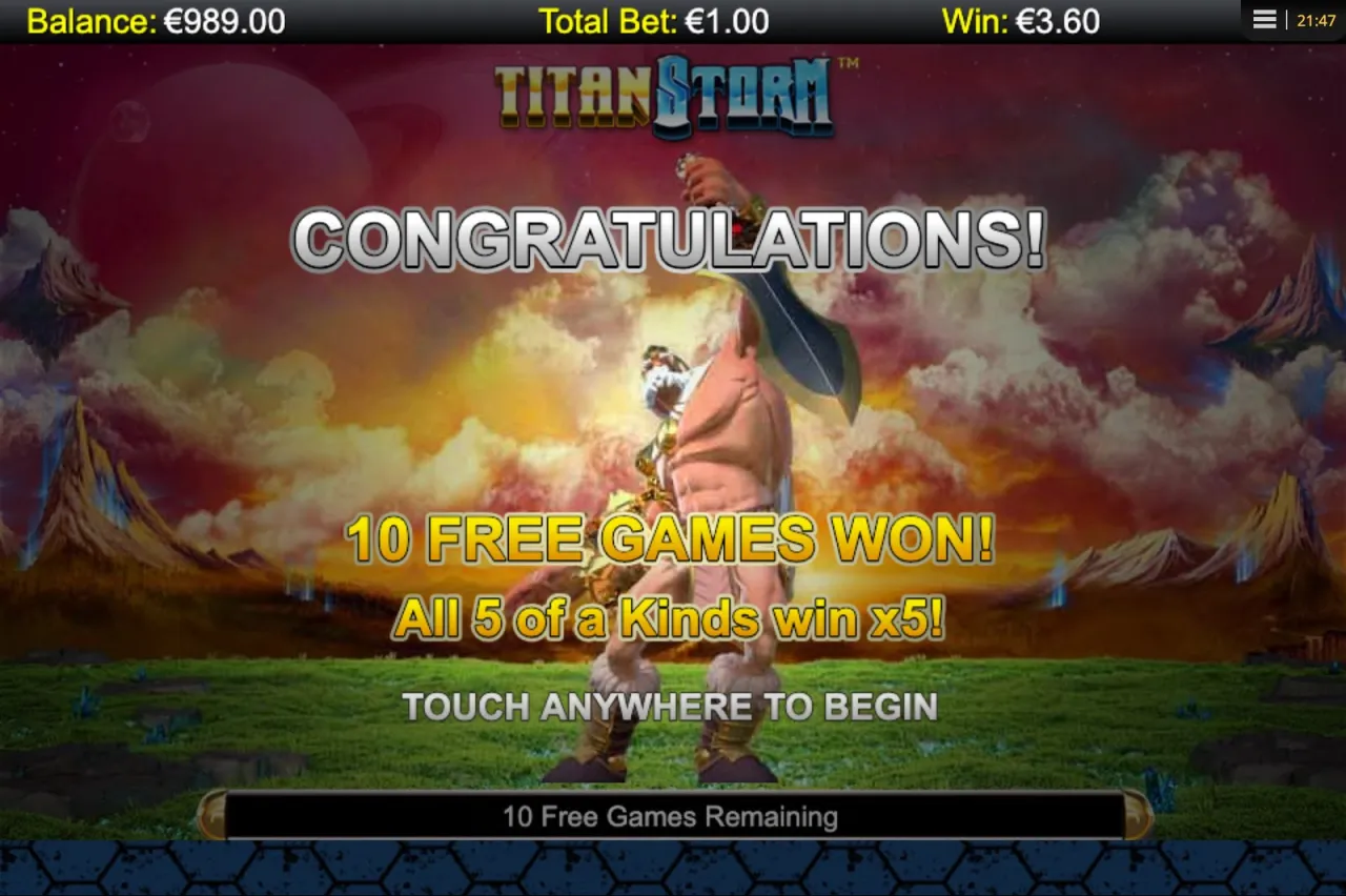 Titan Storm slot