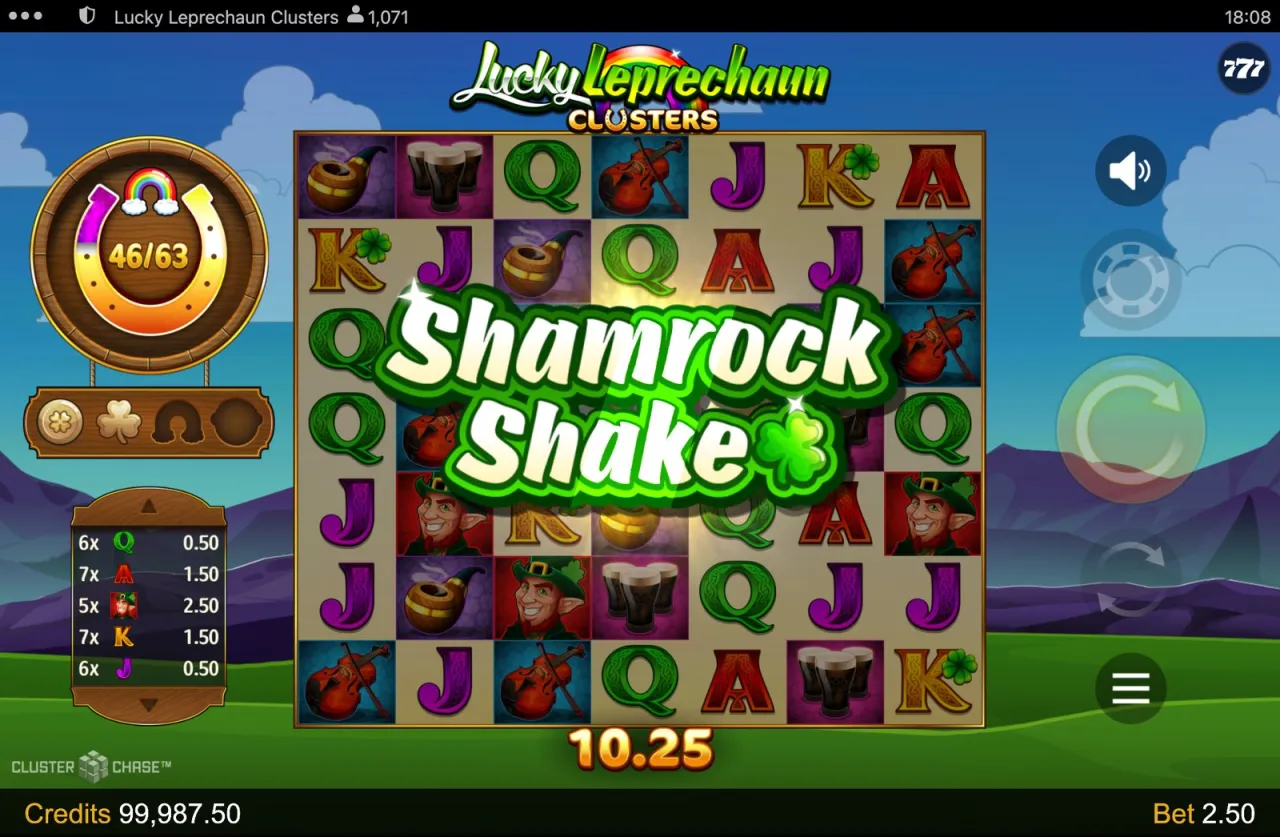 Lucky Leprechaun Clusters slot