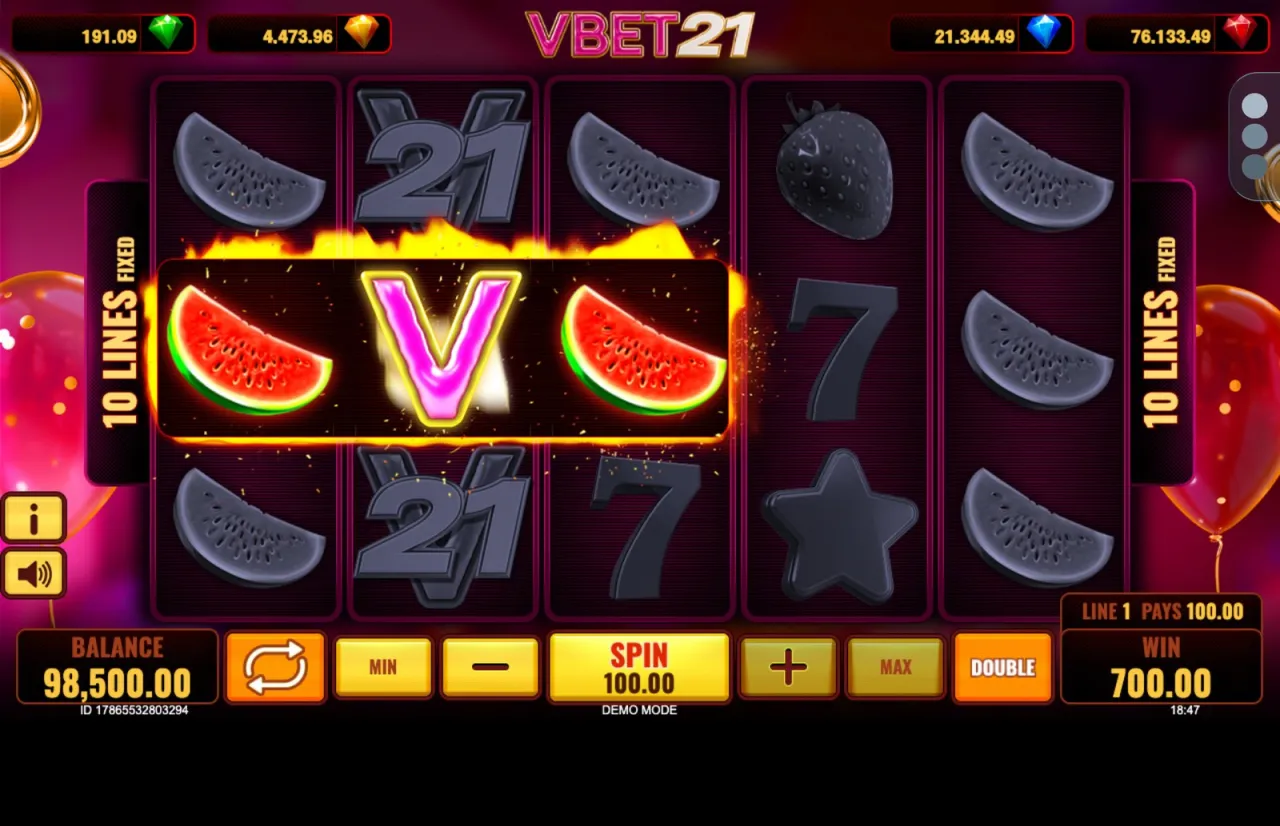 Vbet 21 slot