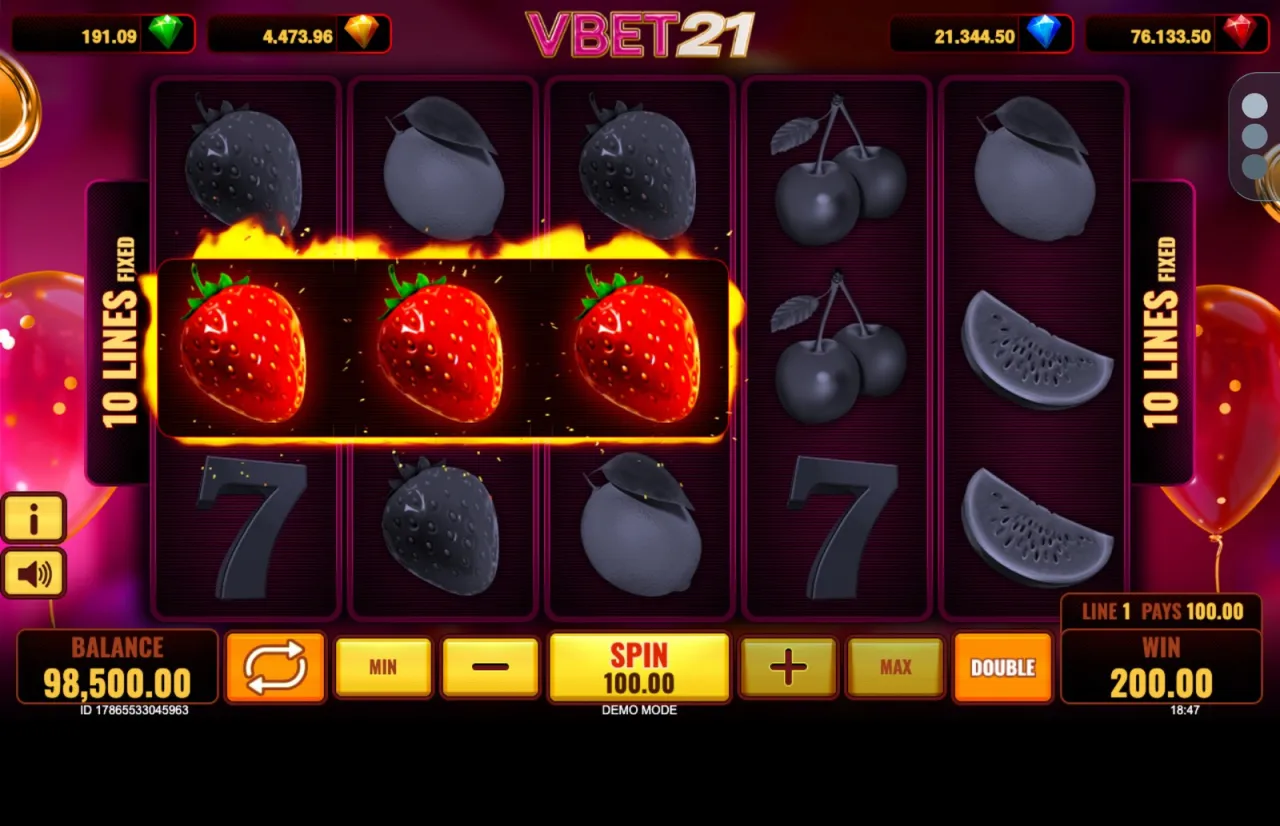 Vbet 21 slot