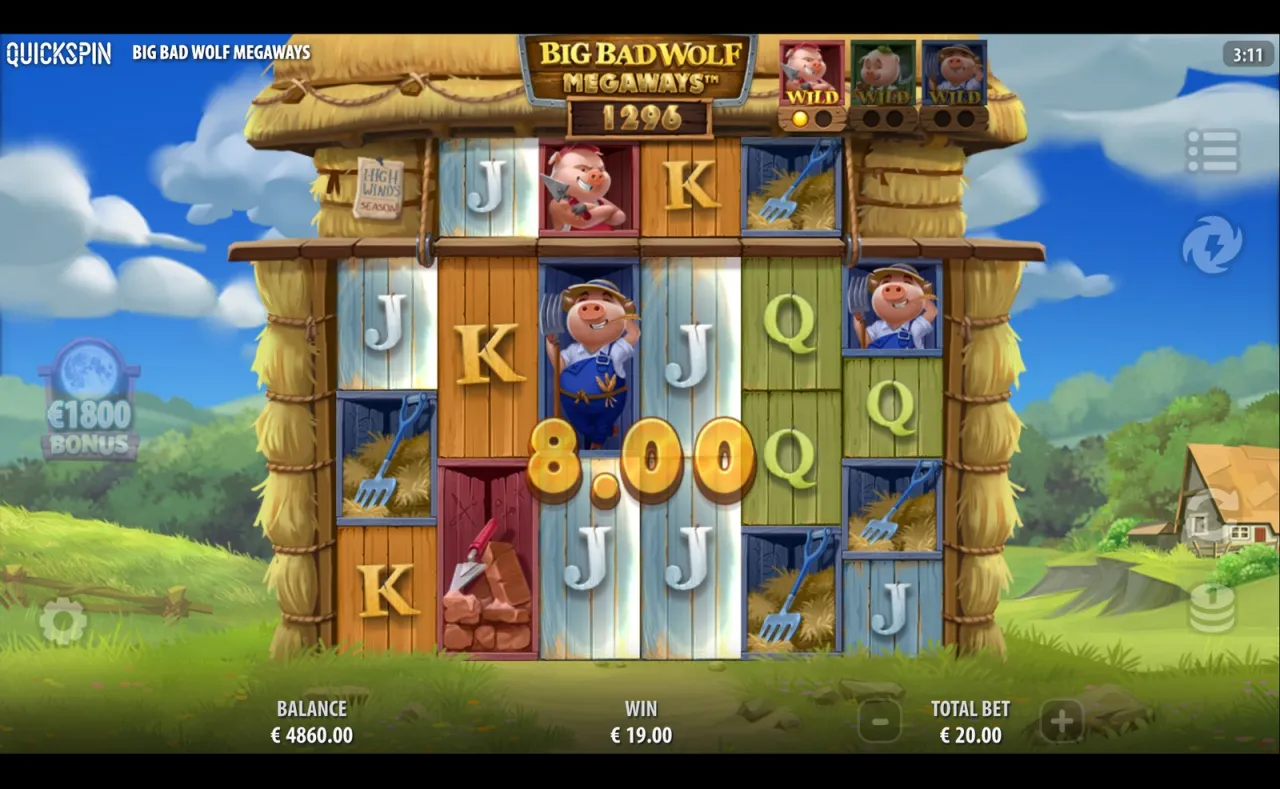 Big Bad Wolf Megaways slot