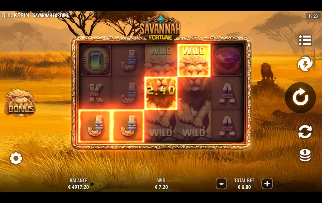 Savannah Fortune slot