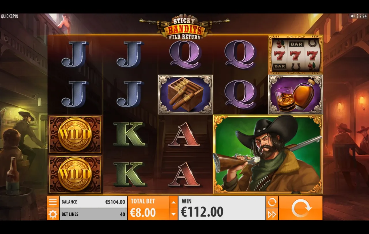 Sticky Bandits Wild Return slot
