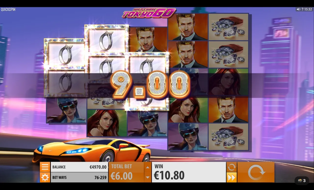Wild Chase Tokyo Go slot