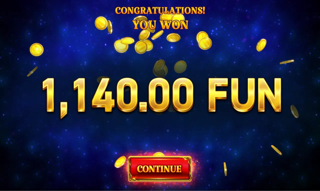 Hold the Jackpot board of locked coins totalling 1,140
