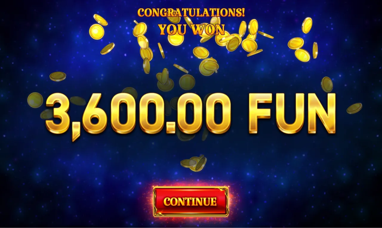 Hold the Jackpot board with a chest collector sweeping coins to 3,600