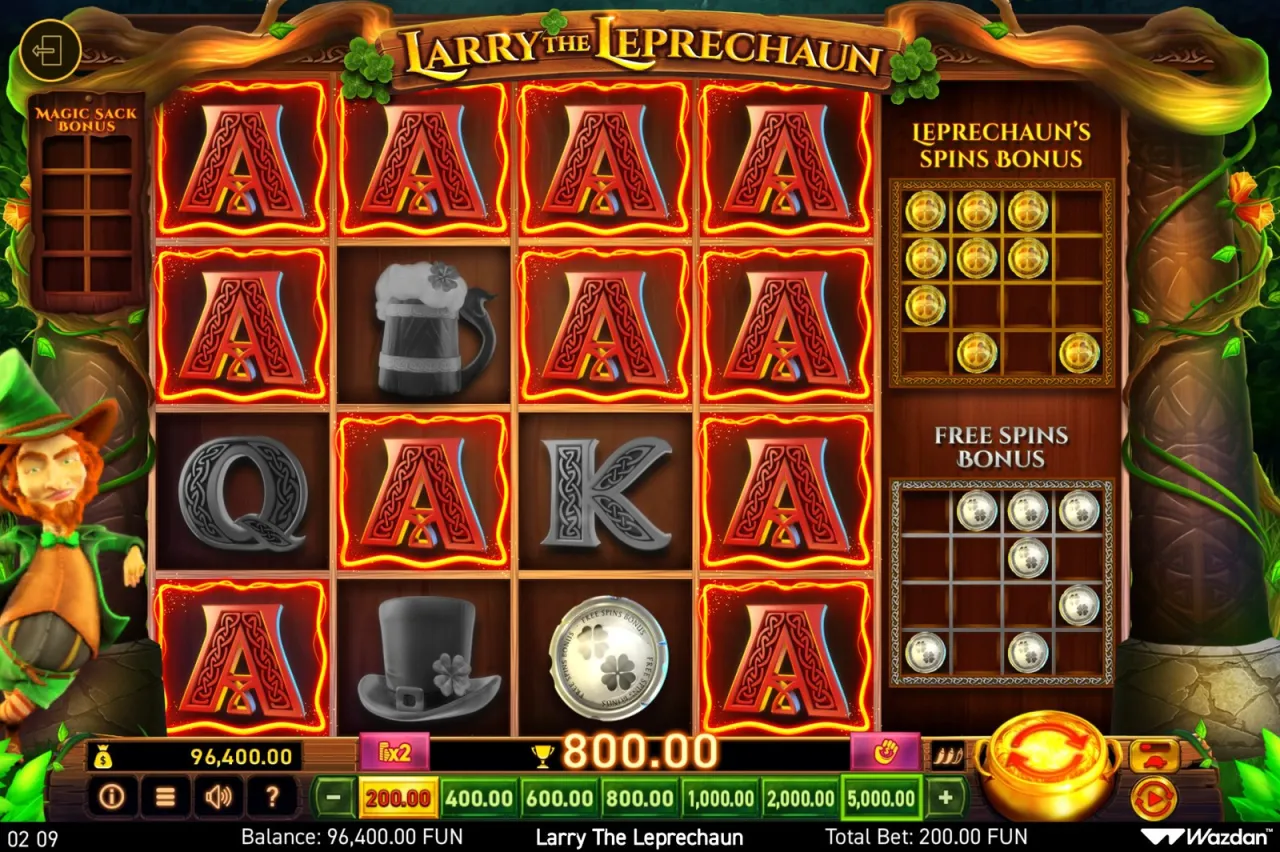 Larry the Leprechaun slot