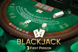 Demo play Evolution — First Person Blackjack